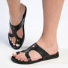 Tsonga Zawadi Leather Sandals - Black-Tsonga-Buy shoes online