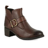 Tsonga Zibalo Buckle Trim Leather Bootie - Sable Relaxa