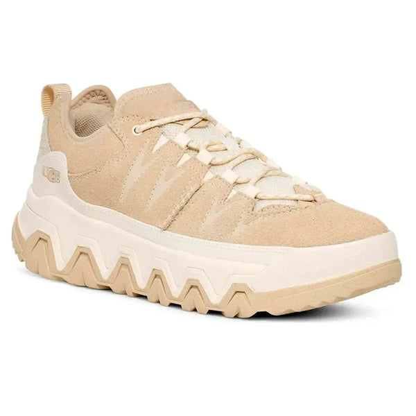UGG Cap Trail Leather Low Sneaker - Light Beige