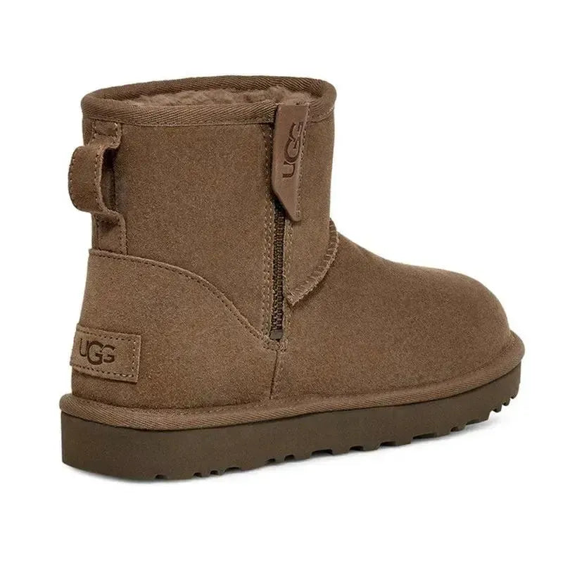 UGG Classic Mini Bailey Zip - Hickory | Shoe Box Online Store