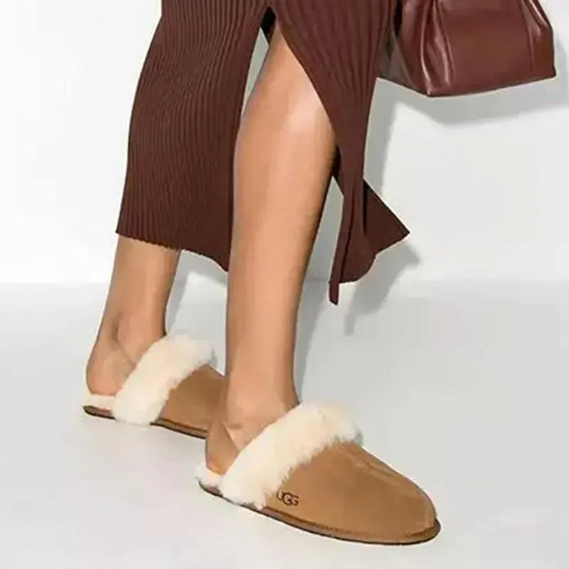 UGG W Scuffette II Chestnut スカフェット UGG Scuffette II Slipper - Chestnut | Shoe Box Online Store