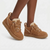 UGG Womens LO Lowmel Leather Sneaker - Chestnut