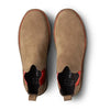 Veldskoen Chelsea Leather Boot Pinotage - Red Sole