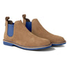 Veldskoen Leather Chelsea J Bay - Blue Sole / Grain Suede