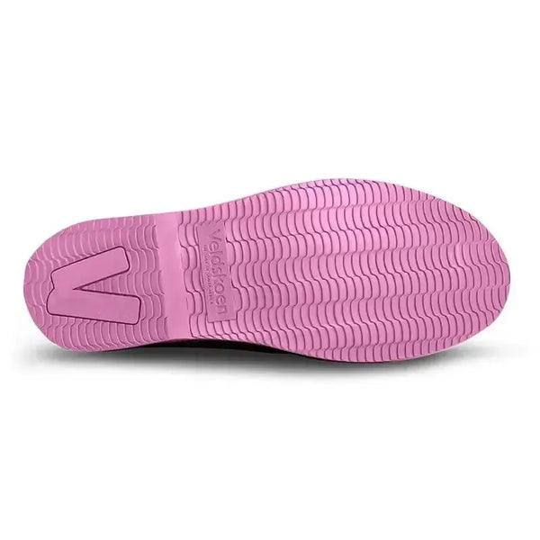 Veldskoen Leather Heritage Uhambo - Light Pink Sole/Tan Grain Suede