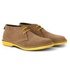 Veldskoen Leather Heritage Vilikazi- Yellow Sole/Tan Grain Suede