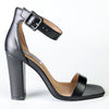 Madison Angelique Block Heel - Black Patent