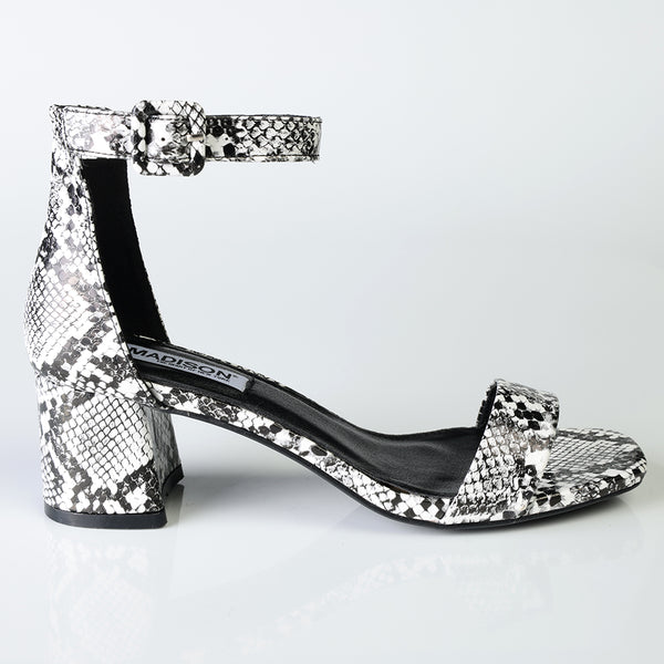 Madison Amira Heel - Black/White