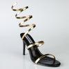 Madison Trust Stiletto - Gold/Black