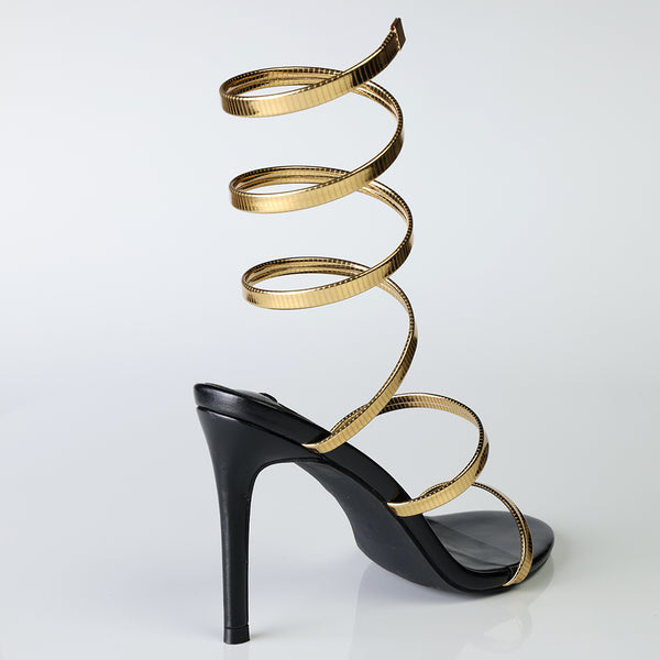 Madison Trust Stiletto - Gold/Black