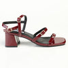 Madison Claire Block Heel - Wine
