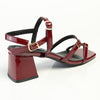 Madison Claire Block Heel - Wine