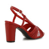 Pierre Cardin Peep Toe Heel - Red