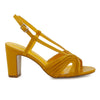 Pierre Cardin Peep Toe Heel - Mustard
