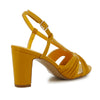 Pierre Cardin Peep Toe Heel - Mustard