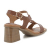 Pierre Cardin Block Heel - Brown