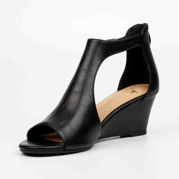 Butterfly Feet Shani 15 Wedge -Black
