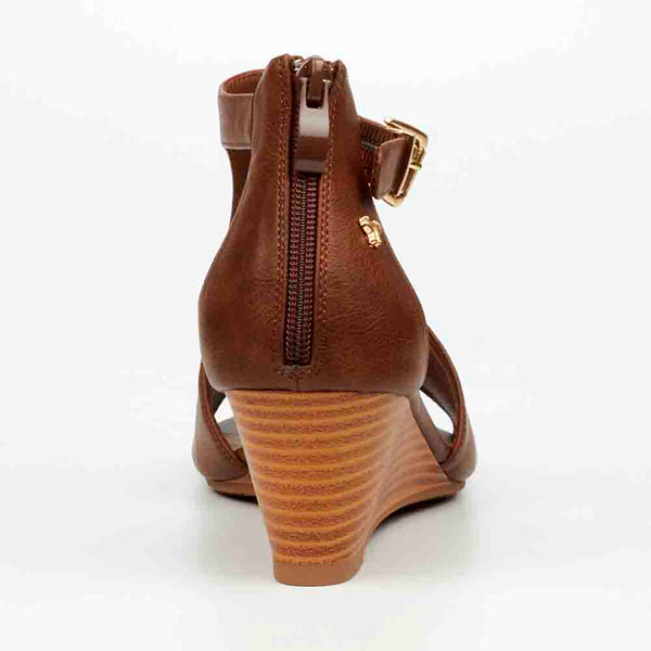 Butterfly Feet Shani 15 Wedge - Chocolate