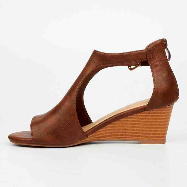 Butterfly Feet Shani 15 Wedge - Chocolate