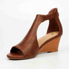 Butterfly Feet Shani 15 Wedge - Chocolate