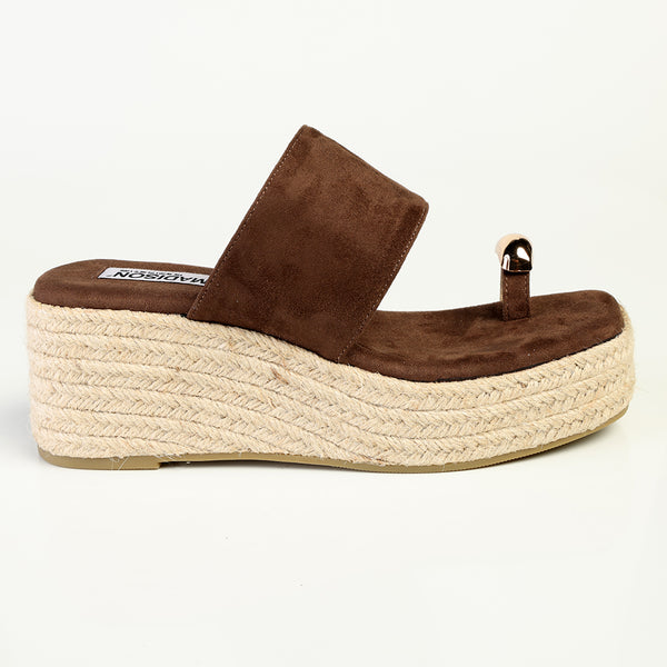 Madison Piston Wedge - Chocolate