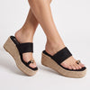 Madison Piston Wedge - Black