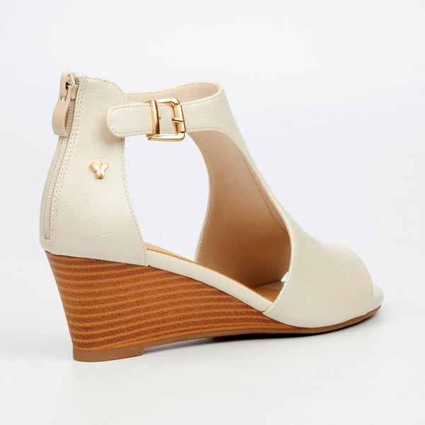 Butterfly Feet Shani 15 Wedge - White