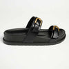 Madison Joanie Push in Sandal - Black-Madison Heart of New York-Buy shoes online