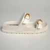 Madison Joanie Push in Sandal - White-Madison Heart of New York-Buy shoes online