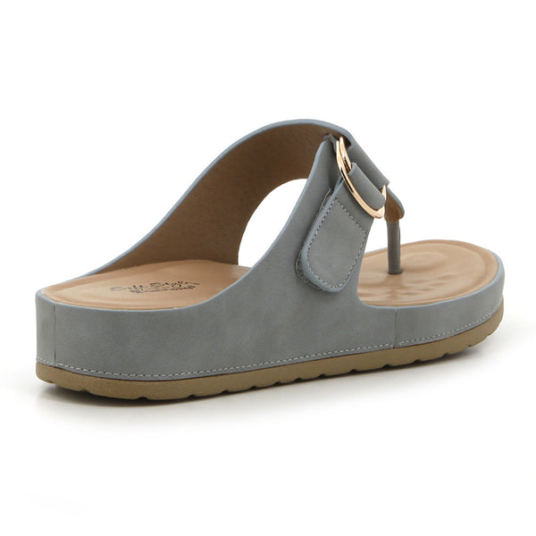 Soft Style by Hush Puppies Tanya Sandal - Dusty Blue