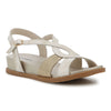 Hush Puppies Ines Leather Wedge - Whisper White