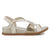 Hush Puppies Ines Leather Wedge - Whisper White