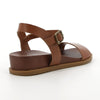 Hush Puppies Graice Leather Strap Sandals - Cognac