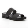 Hush Puppies Leather Edith Sandals - Black