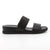 Hush Puppies Leather Edith Sandals - Black