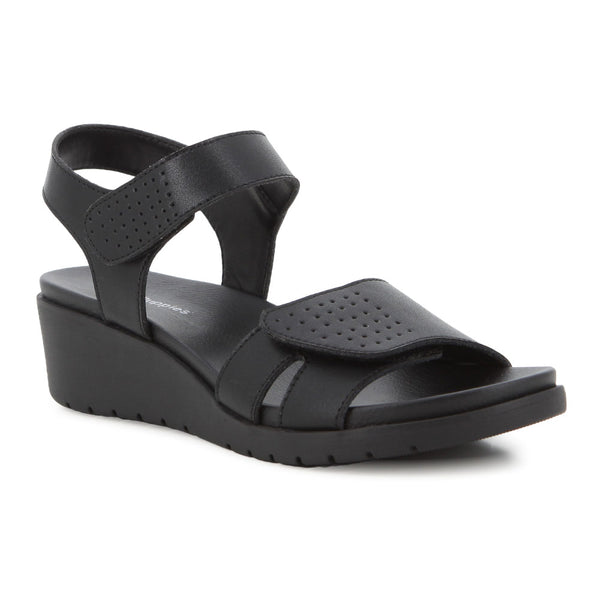 Hush Puppies Dolores Wedge - Black