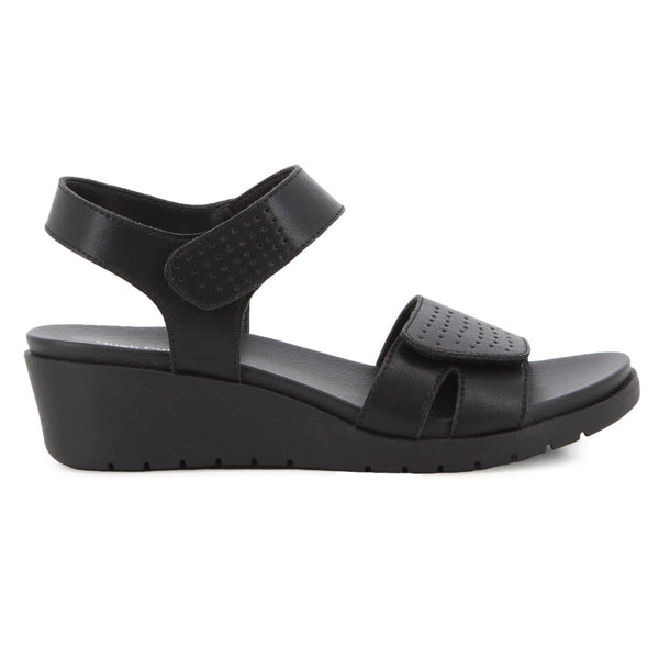 Hush Puppies Dolores Wedge - Black