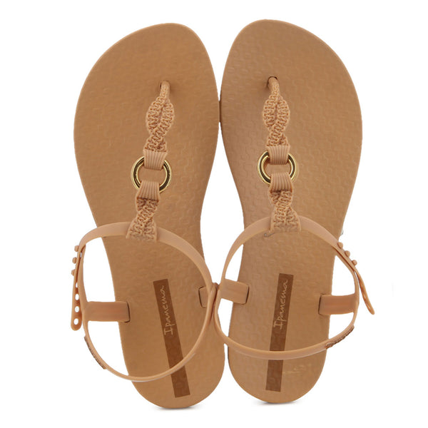 Ipanema Class Luma FEM Sandals - Beige/Yellow