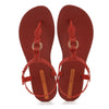 Ipanema Class Luma FEM Sandals - Red/Gold