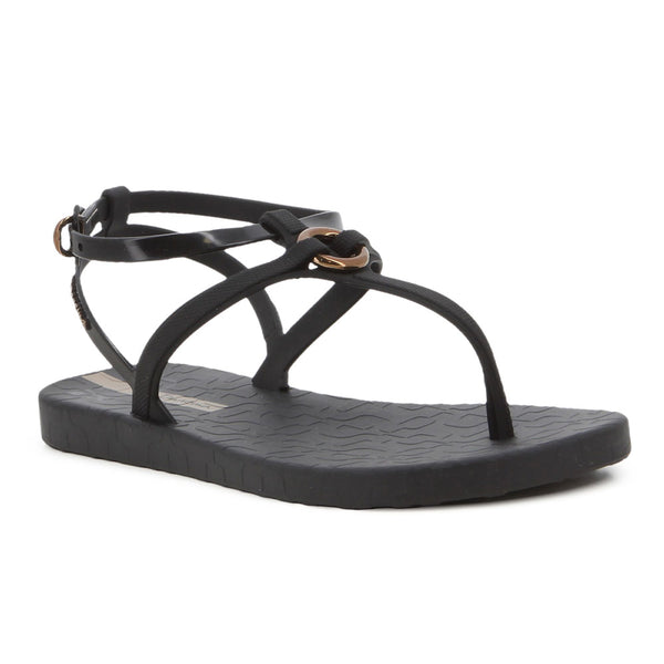 Ipanema Atena Sand Sandals - Black/Beige