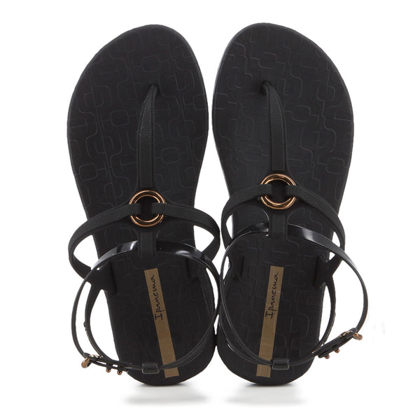Ipanema Atena Sand Sandals - Black/Beige