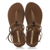 Ipanema Atena Sand Sandals - Brown/Yellow
