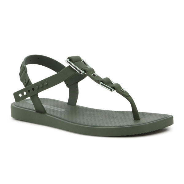 Ipanema Class Urbane Sandals - Green Metal