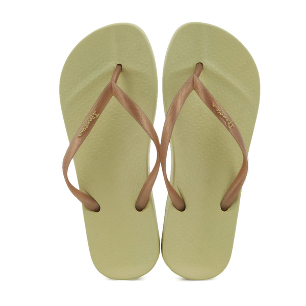 Ipanema Anatomica Thong Sandal - Yellow/Gold