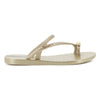 Ipanema Glam Toe Ring Sandal - Beige/Gold
