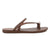 Ipanema Glam Toe Ring Sandal - Brown/Rose Gold