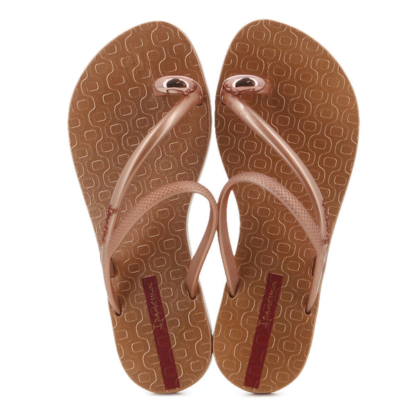 Ipanema Glam Toe Ring Sandal - Rose Metallic