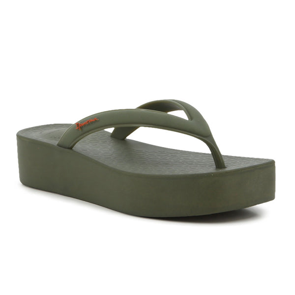 Ipanema Pluma Sandal - Green/Orange