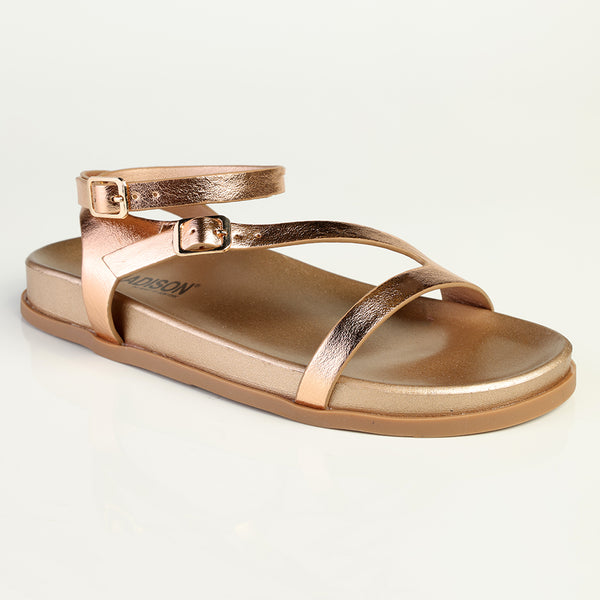 Madison Pearl Sandal - Rose Gold