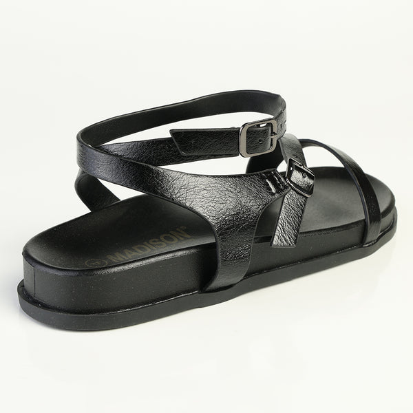Madison Pearl Sandal - Black